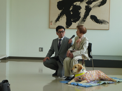 RKBラジオ盲導犬募金贈呈式2